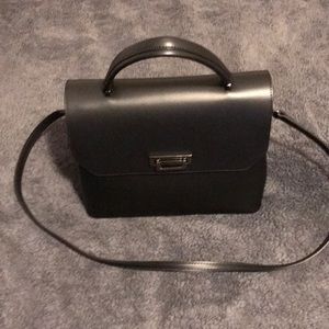 Black Leather Handbag